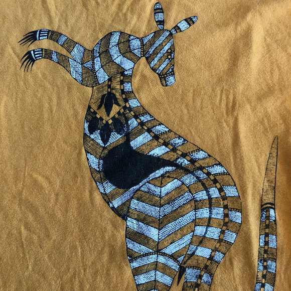 70s Australian Kangaroo Tee Shirt Wallaby XL - Picture 6 of 7